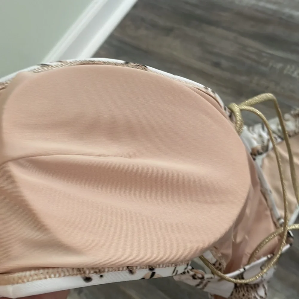 Aerie Wild Cat Keyhole Bikini Medium